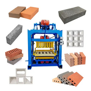 Automatic cement brick block making machine eco brick making machine mexico brick making machine in dubai