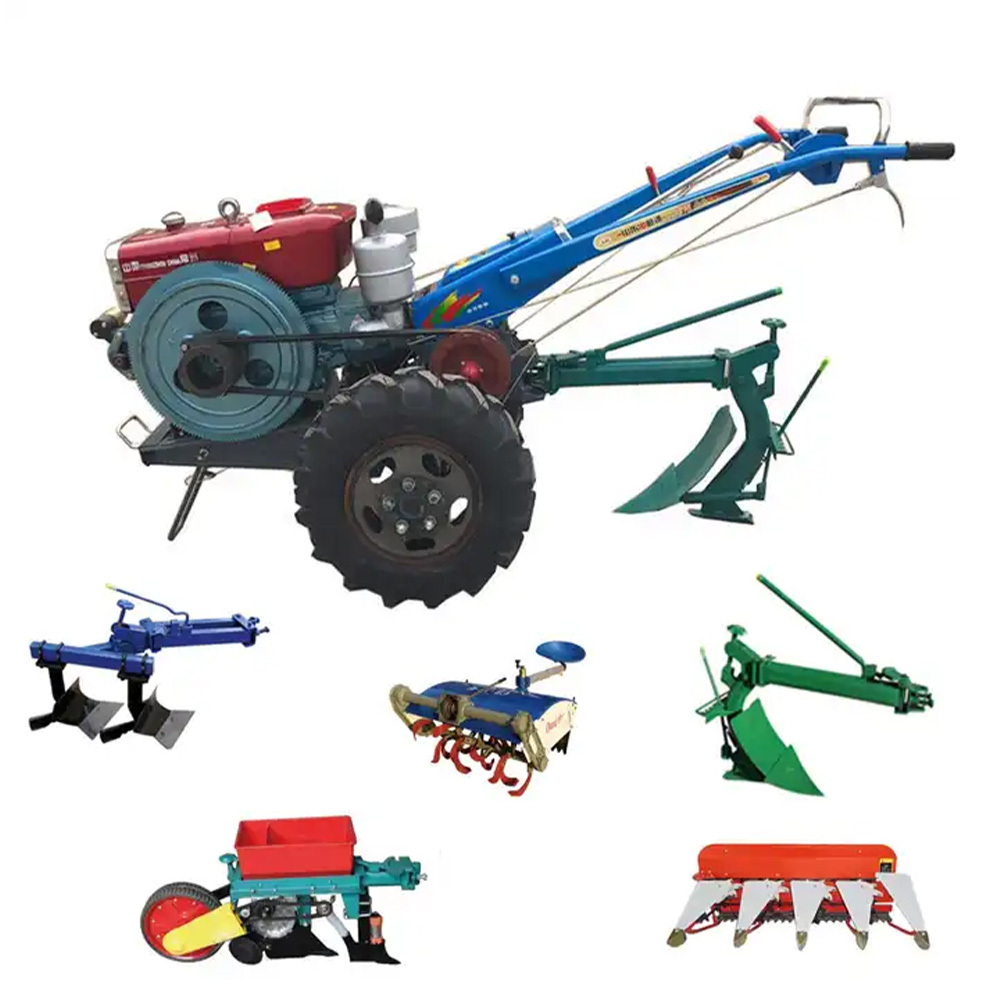 hot sale! 7hp Gasoline Mini Wheel Tractor Cultivator For Cutting Rice