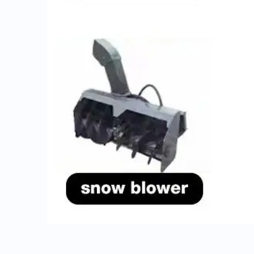 Skid Steer Attachments Snow blower Attachments For Mini Loader