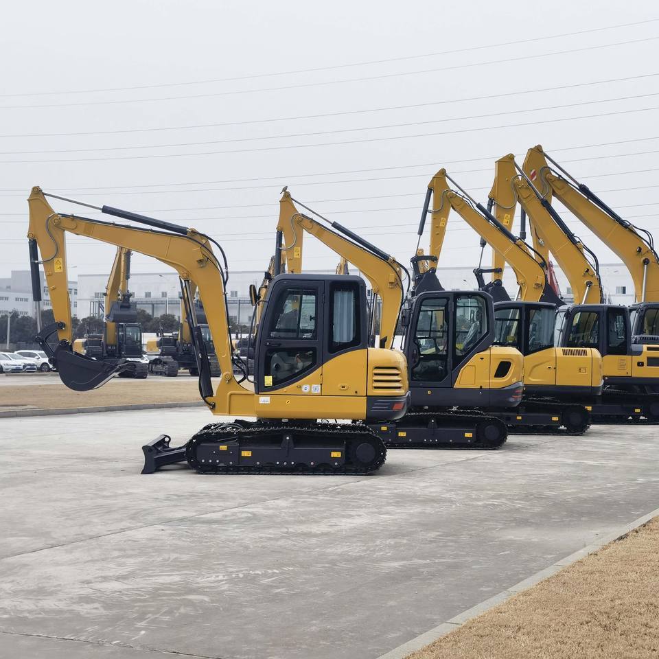 CE EPA China Hot Selling Crawler Excavator 4 ton 5 Ton Mini Excavator 5t digger bagger with Optional Attachments