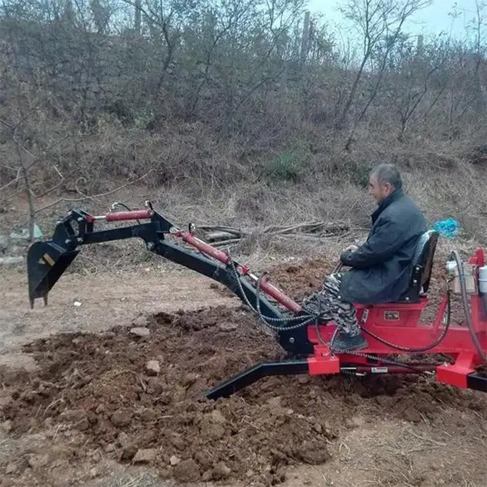 smallest excavator Agriculture Machinery Mini Excavator Towable Backhoe Price