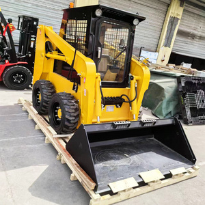 Shandong Manufacture Mini Skid Steer Loader With Attachment 300 kg Front Loader Tractor