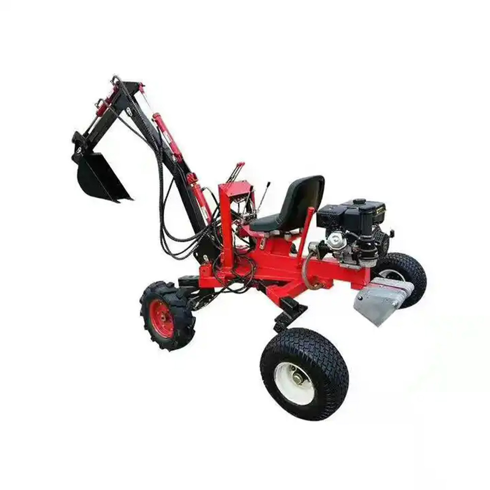 smallest excavator Agriculture Machinery Mini Excavator Towable Backhoe Price