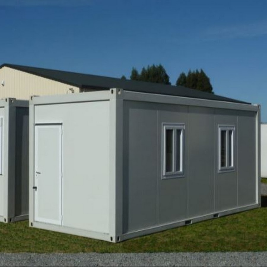 2021 DongChuang new design new service eco shipping flat pack containerized office /garage /houses