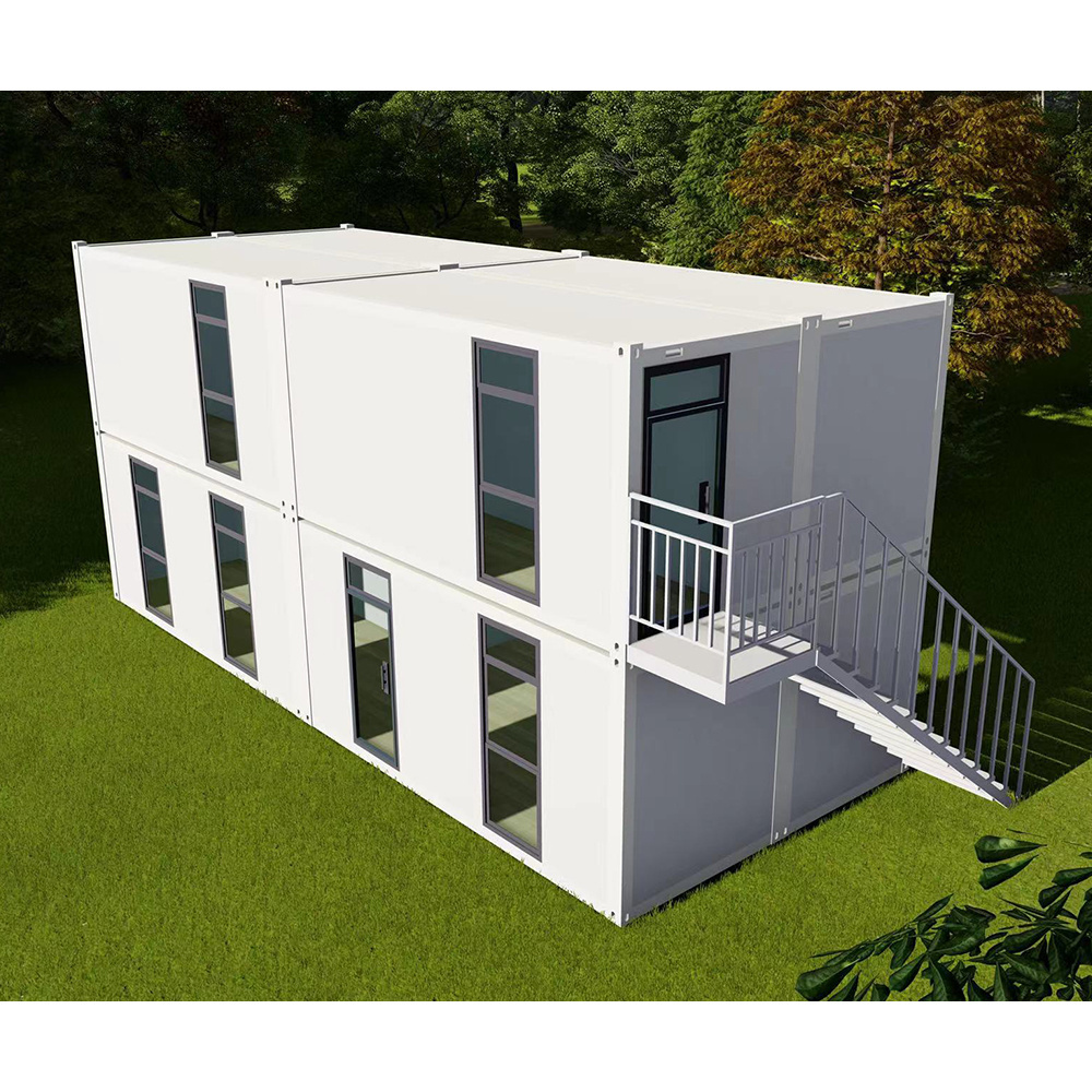 Professional Flat Roof Low Cost Prefabrication Modular Containers Module Homes Kit Houses Thailand