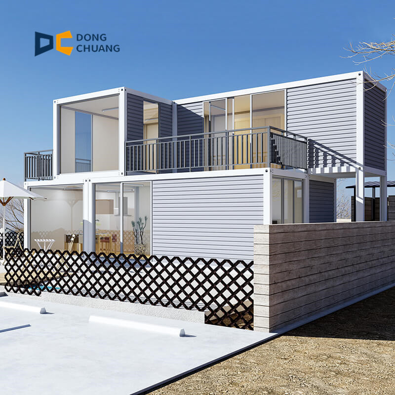 Cheap Modular Engineering House Flat Pack Portable Cabin Container House In South Africa Prefab Apartments Prefabricated House