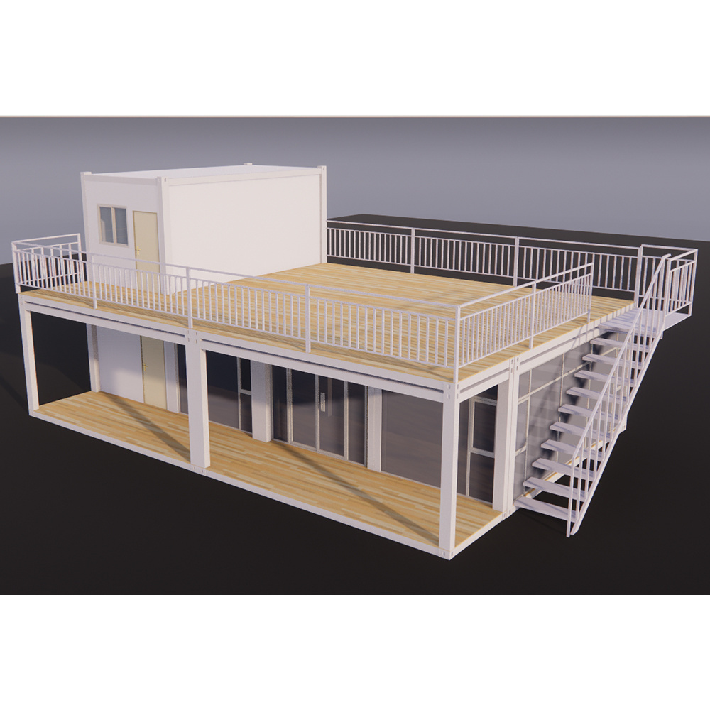 2023 ready made prefab projects container coffee shop store 40ft prefabricated house building design pending design for shop