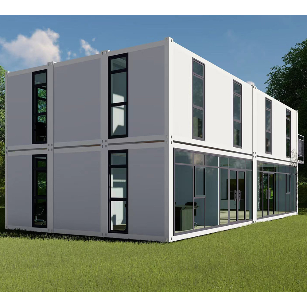 Material Prefab Portable Container Students Housing Unit for Sale Dongchuang High Tech New Modern Steel Security Door Villas