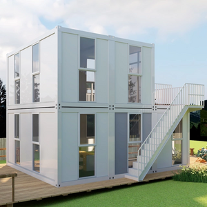 Container House Movable Prefabricated House for villa,office,public toilet Container House Movable Prefab House container home