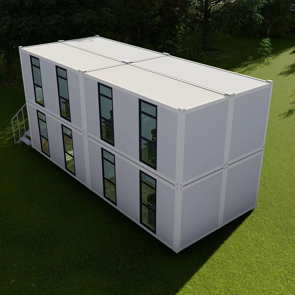 Material Prefab Portable Container Students Housing Unit for Sale Dongchuang High Tech New Modern Steel Security Door Villas