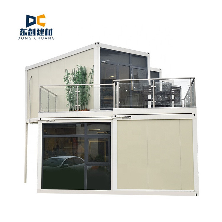 40 Ft Student dormitory container room Flat Pack Shipping Container Two Bedroom Prefab Container House