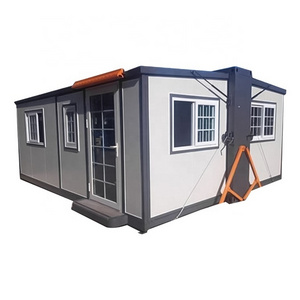 40ft Luxury Mobile Villa 3 Bedroom Prefabricated Portable Tiny Home Foldable Expandable Container Living House