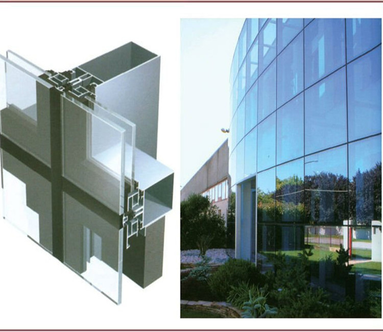 curtain wall 6.6.2 curve tempered laminated glass price m2