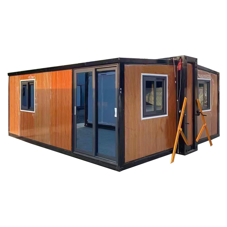 expandable flat pack prefab module home 30 ft container expandable house