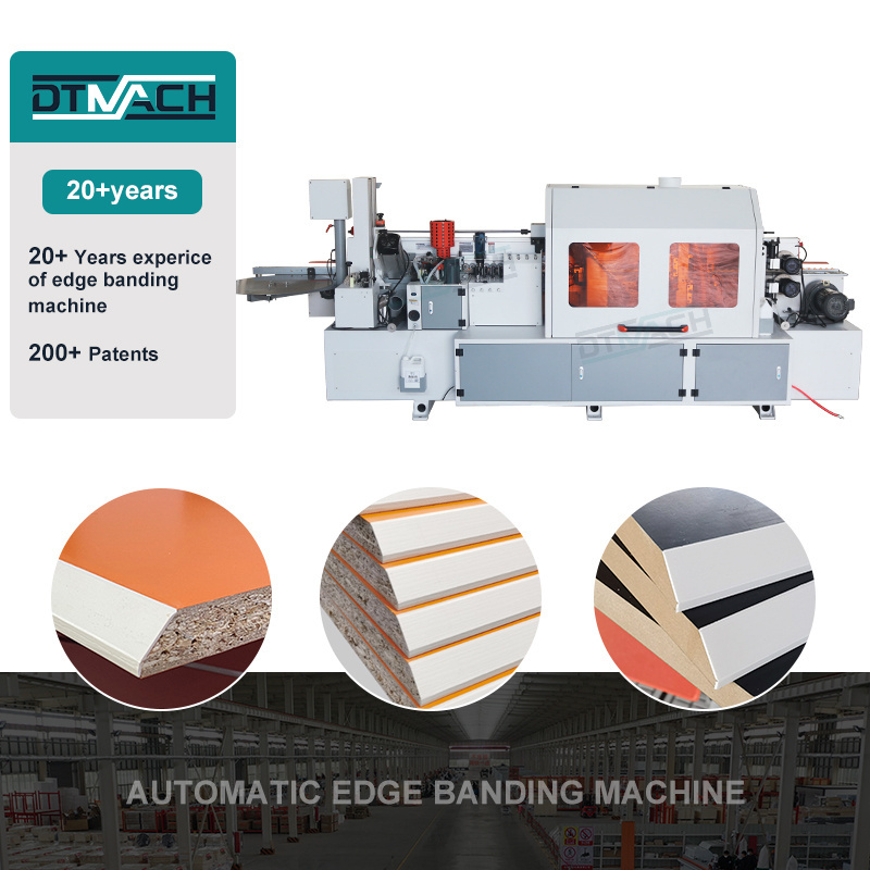 cabinet pvc automatic edge banding machine bevel automatic for sale end trimming buffing eva and pur glue