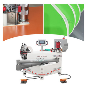 KN-700-3 kdt wood door laser curve automatic edge bander edge banding machine eva and pur glue