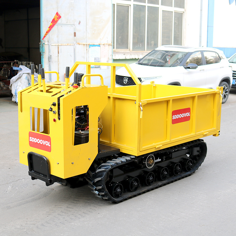 Factory Price Low Speed Track Offroad Truck Dumper Agricultural Tracked Vehicles for Sale