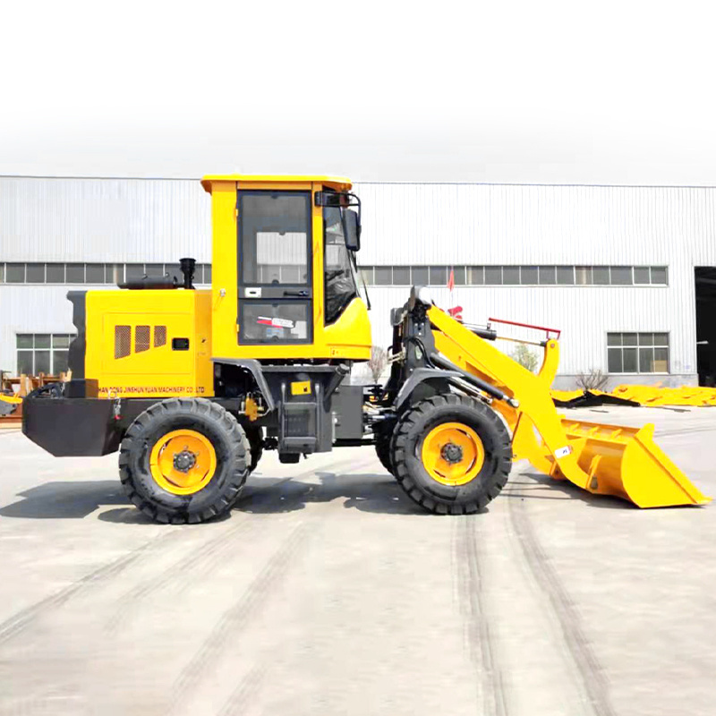 Engineering Wheel Loader Thickened Wear-resistant Tires Durable Compact 4x4 Loader Mini Road Loader For Sale