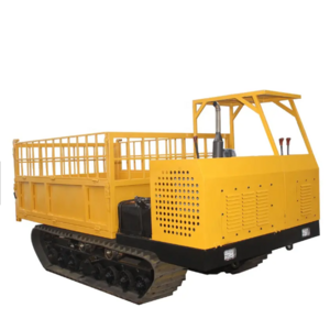 Small Crawler Dumper Trucks For Garden Farm Mini diesel Crawler Track Carrier 5 ton rated load dumper