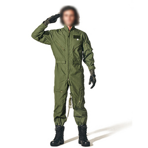 2023 new Nomex flight suit men costume pilot uniform anti-heat coveralls hot sale