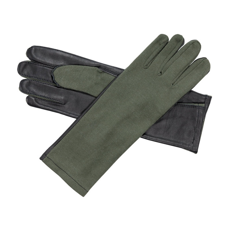 Best Selling comfortable Flight Nomex Gloves brown Geen Color Flying Tactical Pilot  Gloves in stock