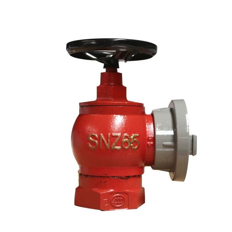 Double-jackek Portable indoor fire hydrant hose landing valve of fire fighting