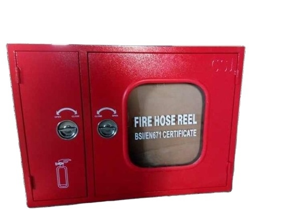 2023 Limited Time Offer Customized fire fighting cabinet  Fire Hose Reel Box With Fire Extinguisher