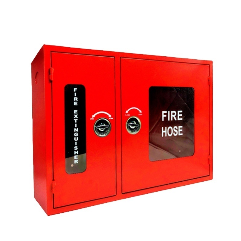 2023 Limited Time Offer Customized fire fighting cabinet  Fire Hose Reel Box With Fire Extinguisher