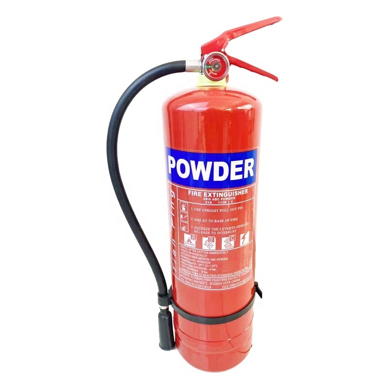 Factory sale Safety Product Stainless 1kg 2kg 4kg 6kg 9 Kg Steel ABC 40% BC 20% Dry Powder  Fire Extinguisher