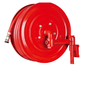 Manufacturer 2024 New One Inch Manual Flexible High Pressure Red Fire Hose Reel New Generation Firefighting Equipment Accessory