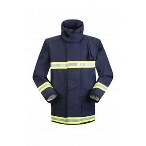 Time-limited discount 4 Layers Aramid black fire fighter suit fireman protective uniform for sale