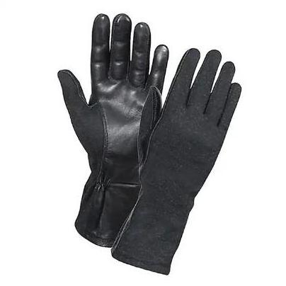 6-10 size Anti-cut Aramid Tactical glove Pilot Nomex Touch Screen leather Flying Gloves