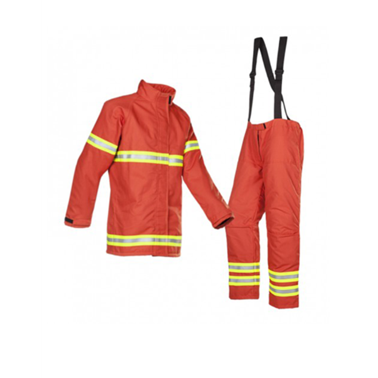 European Standard CE EN469 Fireman Jacket 4 Layers Aramid Navy Blue Yellow firefighting uniforms for sale