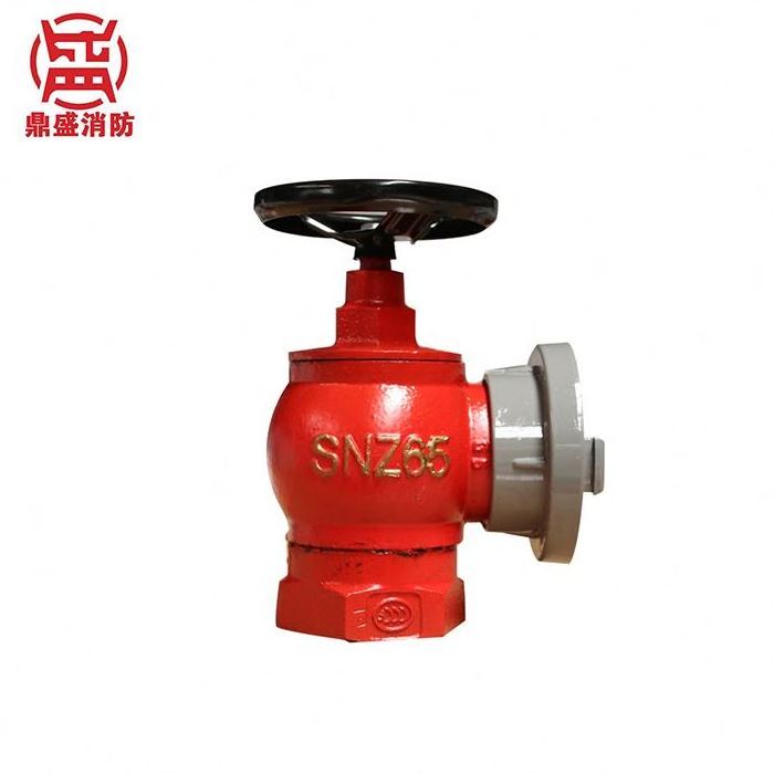 Double-jackek Portable indoor fire hydrant hose landing valve of fire fighting