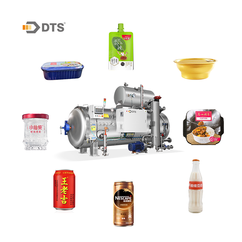 China DTS affordable price small retort food canner autoclaving sterilization process