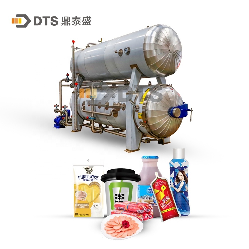 High Pressure Package Meat Food Sterilization Machine Food Sterilizer