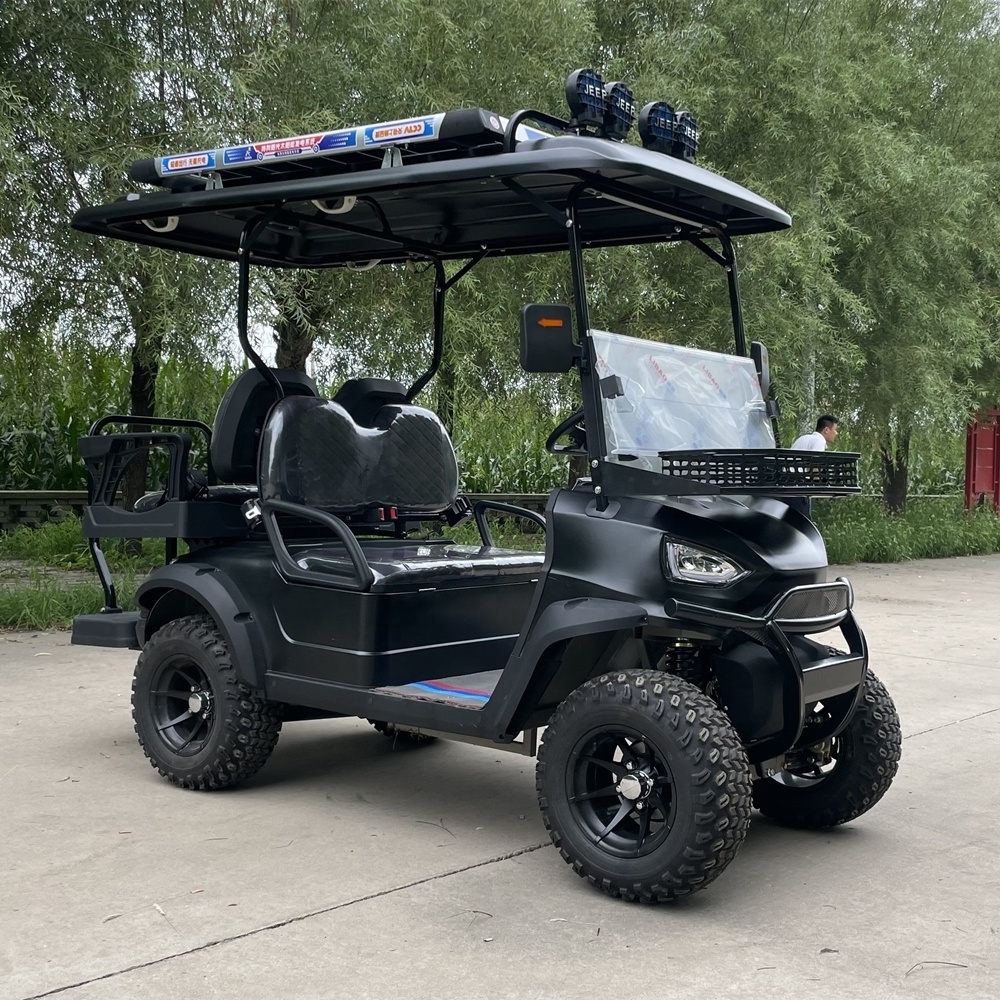 Best Suppliers Of 2024 4 Seater Golf Cart Electric 4 Wheel Drive Gas Golf Cart