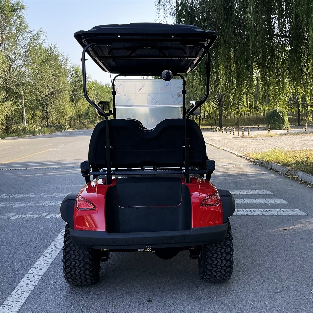 4X4 4 wheel drive 4 or 6 seat gas Hunting scooter off road golf cart with CE certificate