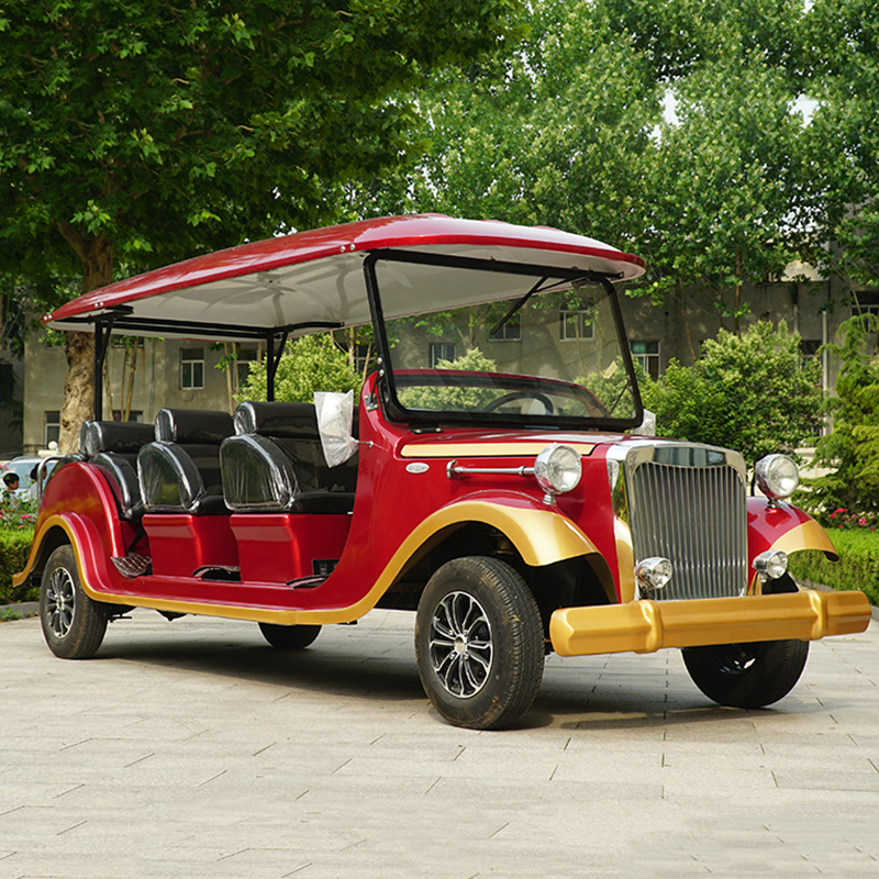 Custom Luxury Electric Scooter Electric buggy 3 Rows Retro Classic Car Street Legal Golf Vintage Car with Doors