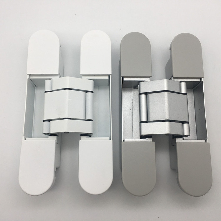 DIVINE 3d adjustable invisible door hardware stainless steel concealed heavy duty 80KG door hinge