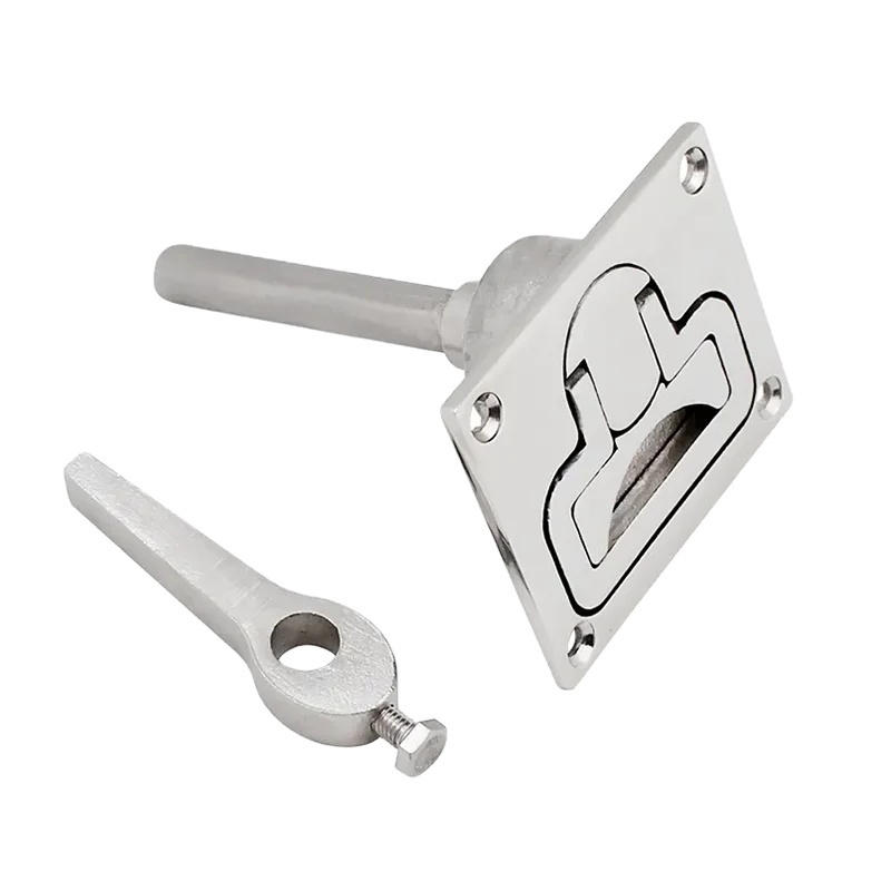 DIVINE Marine Stainless Steel 316 Turning Lock Lift Handle Boat Hatch