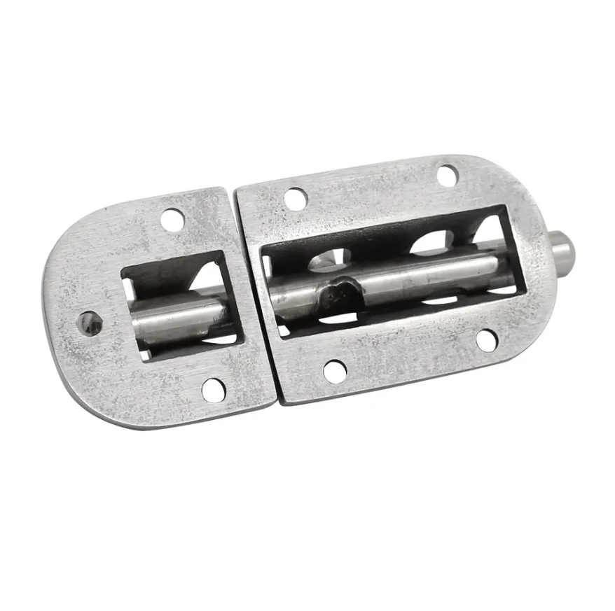 DIVINE High polished stainless steel Marine Boat Door Window Lock Latch Slide Barrel Bolt