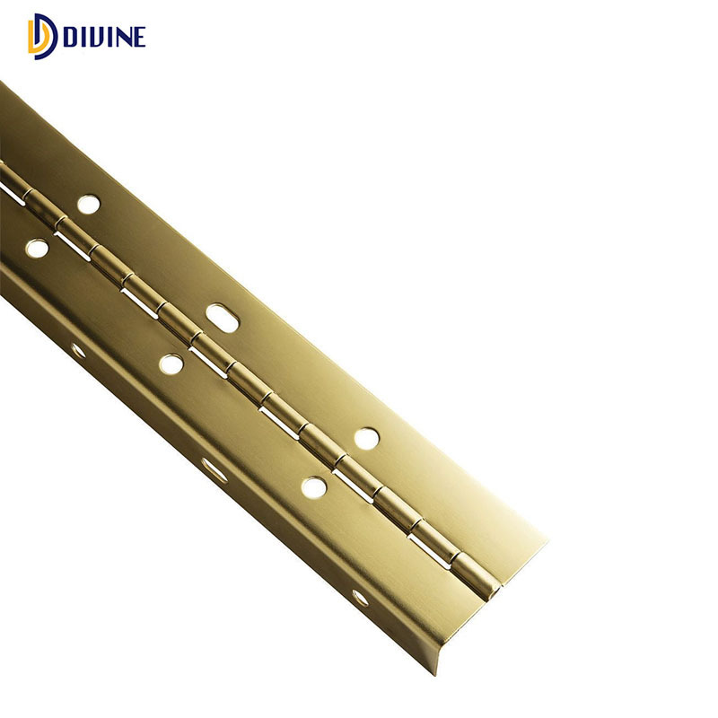 DIVINE heavy duty piano hinge for folding tables continuous piano hinge