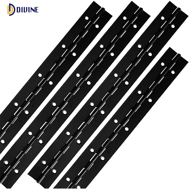 DIVINE high quality aluminum piano hinges stainless steel piano hinge double offset piano hinge