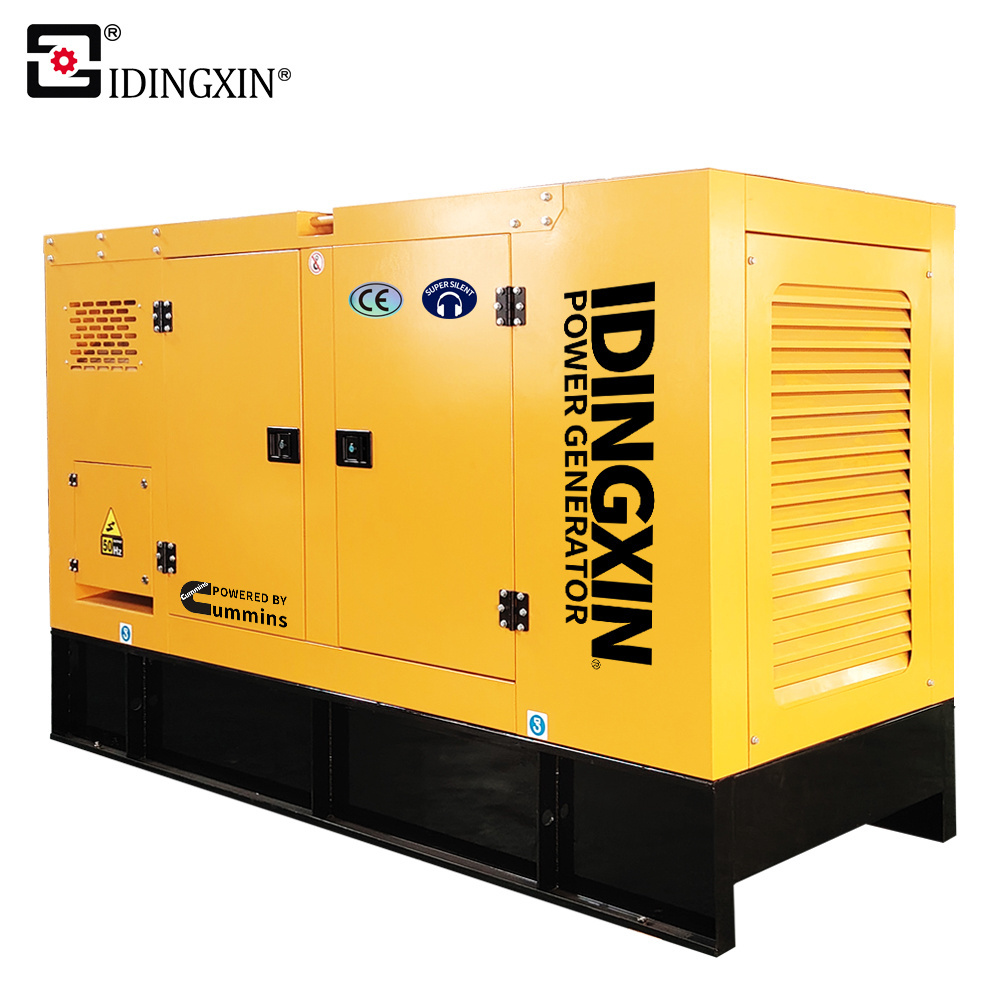 Silent diesel generator Price 20KW 60kva 80kva 100kva 150kw 200kw  400kva 500kw Weichai Cummins  3 phase generators manufacturer