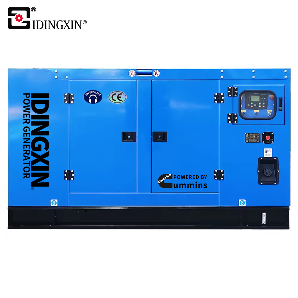 Silent diesel generator Price 20KW 60kva 80kva 100kva 150kw 200kw  400kva 500kw Weichai Cummins  3 phase generators manufacturer