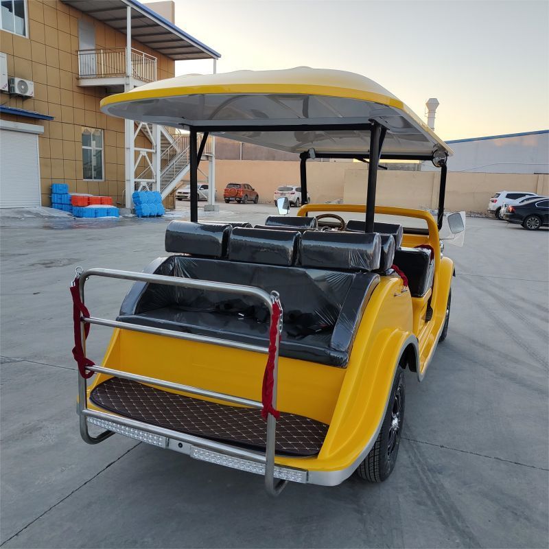 Customized 8-Seater Newly Designed Electric Antique Car CE Electric Classic Car