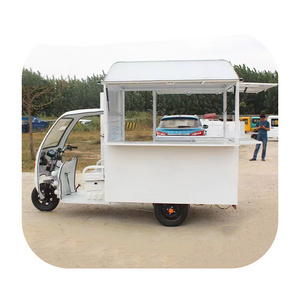 Fashion mobile bee electric car three wheels selling food truck