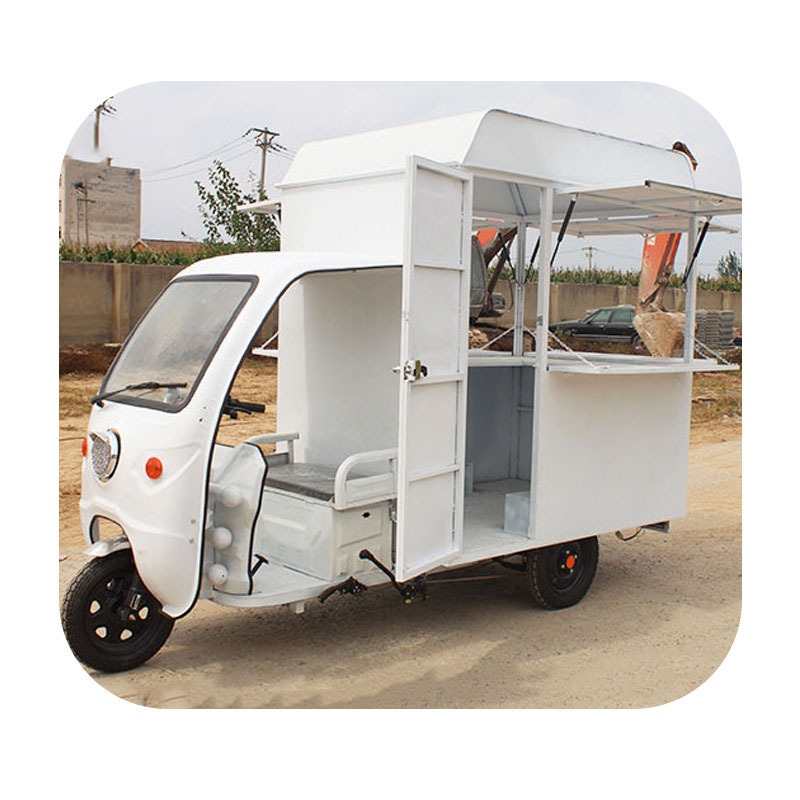 Fashion mobile bee electric car three wheels selling food truck