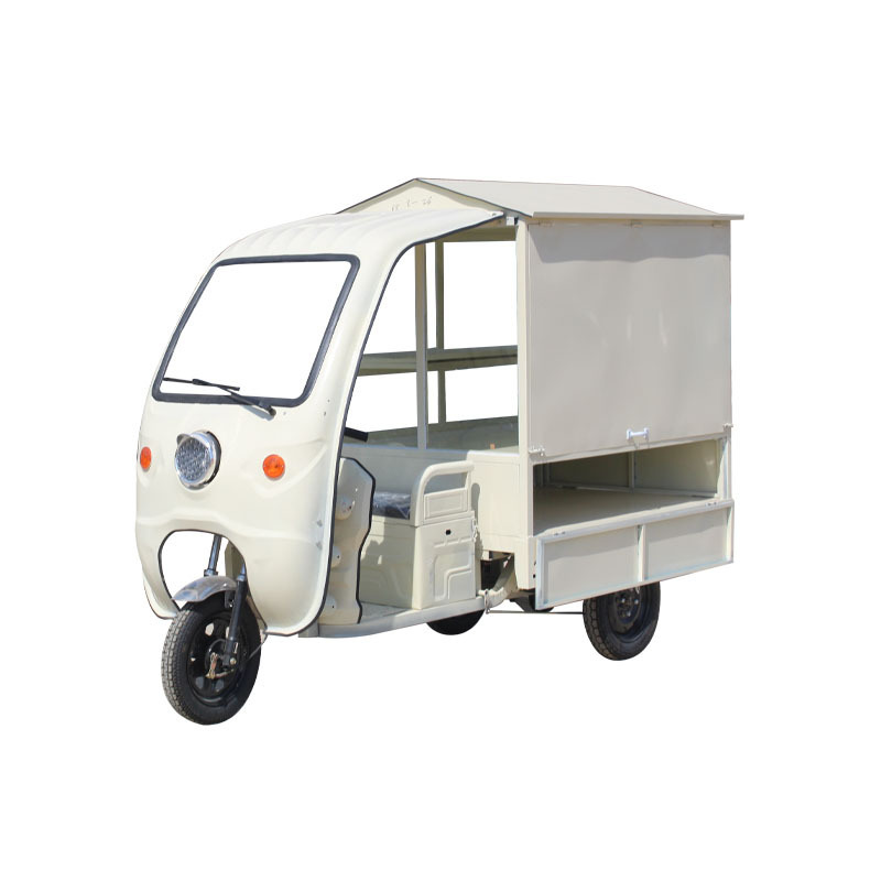 China Fryer Electric Bike Motor Tricycle Mobile Bbq Fast Food Cart